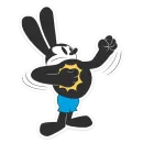 Стикер Кролик Освальд