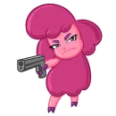 Стикер Овечка Джози