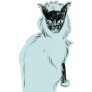 Стикер Mad cats