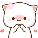 Стикер Peach Goma Cats