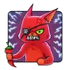 Стикер Pepper pin