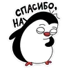 Стикер Пингвин Пинг