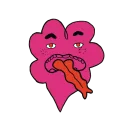 Стикер Pink Puff