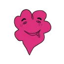 Стикер Pink Puff