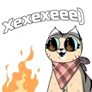 Стикер Пикси и Брут