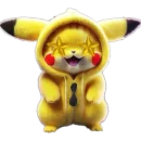 Стикер пикачу