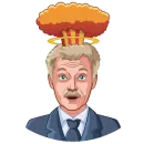 Стикер Политический цирк