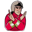 Стикер Firefighter