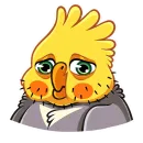 Стикер Попка