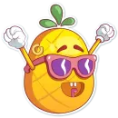 Стикер Mr. Pineapple