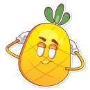 Стикер Mr. Pineapple