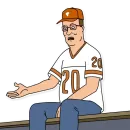 Стикер King of the Hill