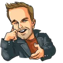 Стикер Полицейский с Рублевки Без Текста