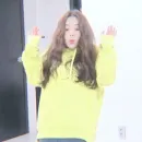 Стикер korean girl