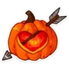 Стикер Pumpkinween