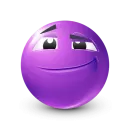 Стикер Purple Faces