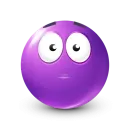 Стикер Purple Faces