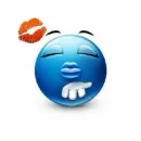 Blue faces