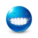 Стикер Blue faces