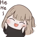 Стикер Chibi