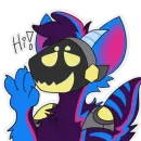 Стикер rasputin furry