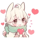 Стикер Зайчик