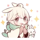 Стикер Зайчик