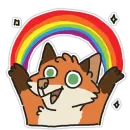 Rainbow Fox
