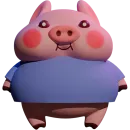 Стикер Random Pig Valera