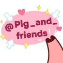 Стикер Random Pig Valera