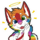 Разноцветный Лисёнок