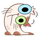 Стикер Пятнистый Редж