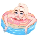 Стикер Отдыхаем с Каталиной