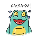 Стикер Reptotoad
