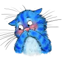 Стикер Rinas Blue Cats