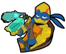 Стикер Rise Of The TMNT