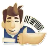Стикер Rugby-jumble