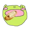 Стикер cursed frog Runta!! (runtadesu)
