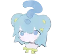 Стикер cute chibi