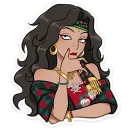 Стикер Сабина без текста