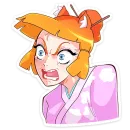 Стикер Сакура Айко