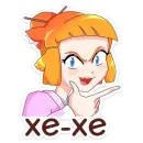 Стикер Сакура Айко