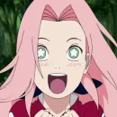 Стикер зеленые глаза