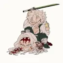 Стикер Sanemi Shinazugawa