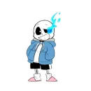 Стикер Sans Undertale