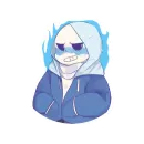 Стикер Sans Undertale