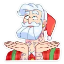 Стикер Санта