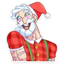 Стикер Санта