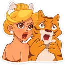 Стикер Саванна