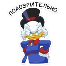 Стикер Скрудж МакДак